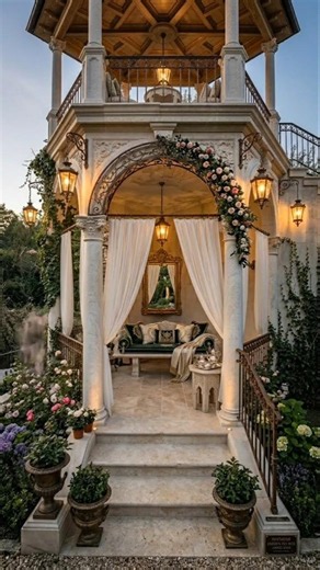 Palace Garden Pavilion Renovation Abandoned Royal Garden Pavilion to Luxury Outdoor Paradise#palce