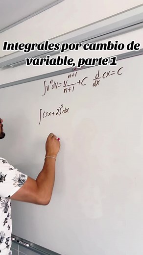Integrales por cambio de variable: Aprende a integrar