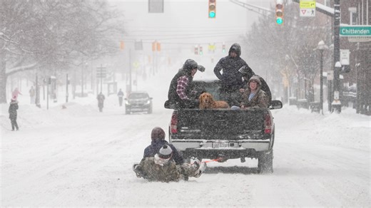 See early snowfall totals from Winter Storm Fern in Columbus neighborhoods