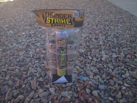 TNT Fireworks - Thunder Strike 4 inch canister shell reloadable mortar (new for '25)