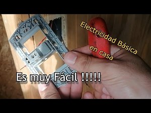 ¿Cómo se coloca un Interruptor simple/ Interruptor 9/12?-Electricidad Básica (Tutorial Electricidad)