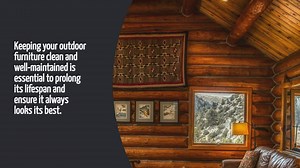 How To Clean Outdoor Furniture