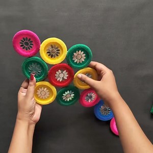 964K views · 3.6K reactions | Old hair ribbon and bangles diy craft #crafts #diy #idea | Deep's CRAFT | Facebook