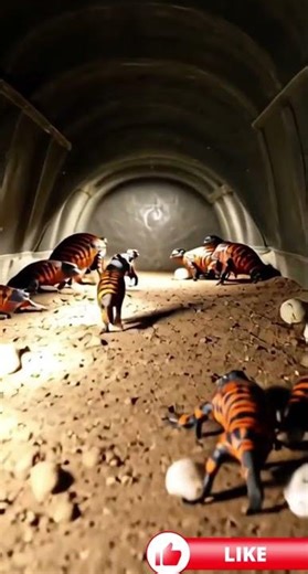 Juvenile Gila Monster POV: Real Micro-Camera Journey Inside a Living Desert Burrow