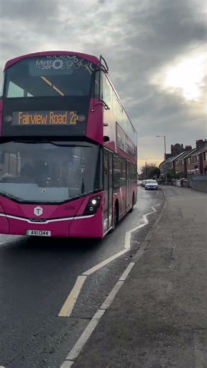 Translink Metro | Route: 2a to Fairview Road | Wrightbus Electroliner | 3644 | Fortwilliam Crescent