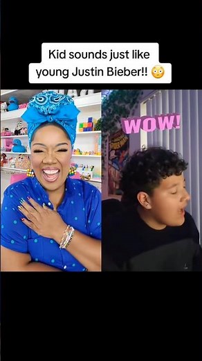 Amazing Kids JUSTIN BIEBER Voice SHOCKS Vocal Coach!!!🤩💜🎶