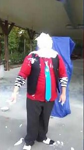 Tripp the Clown ICHOF Pie in the Face and ALS Ice