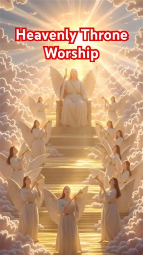 Heavenly Throne Worship #heaven #jesus #god #angels #worship