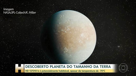 Descoberto planeta do tamanho da Terra e potencialmente habitável