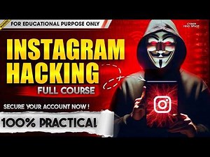 How Hackers Hack Instagram | Full Ethical Hacking Course in Hindi | Cybersecurity Awareness