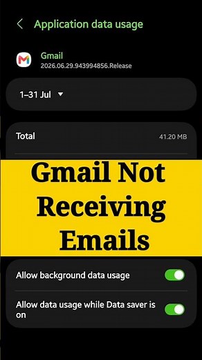 Gmail Not Receiving Emails? Fix It Fast! 📩 #Shorts