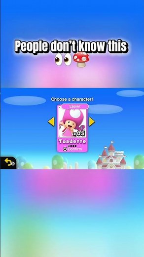 You Can Play As Blue Toad in New Super Mario Bros U Deluxe 👀🍄