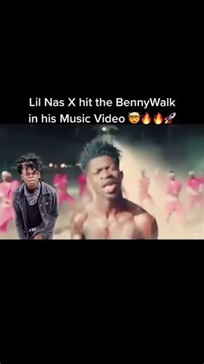 Lil Nas X Hit The Benny Walk in his Industry Baby Music Video!! That’s Crazyyy 🤞🏽🔥🔥🔥🚀