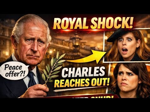 ROYALS IN SHOCK!! King Charles Extends SHOCK Olive Branch to Beatrice & Eugenie After Easter Snub😳