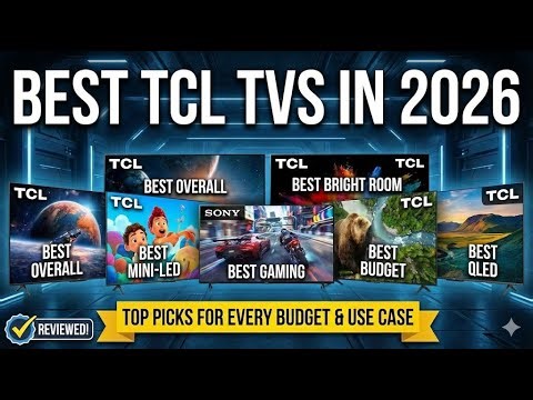 ✅5 Best TCL TVs in 2026 - Top Rated TCL Televisions You Can Buy Now!