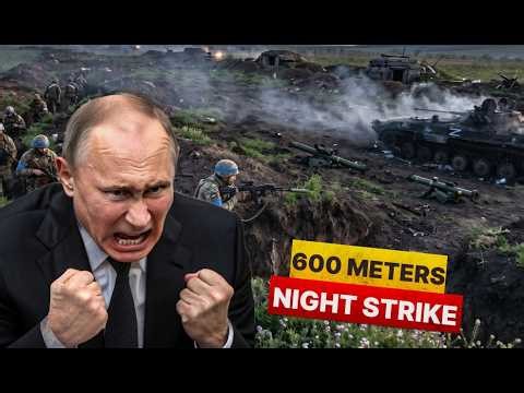 UKRAINIAN NIGHT RAID: 600m of Russian Trenches Cleared in 47 Minutes