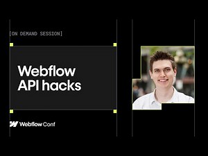 Webflow API hacks