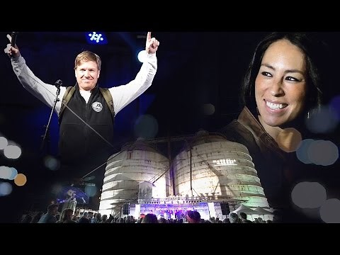 HGTV Fixer Upper OFFICIAL - Silos Grand Opening - Chip + Joanna Gaines Magnolia Market