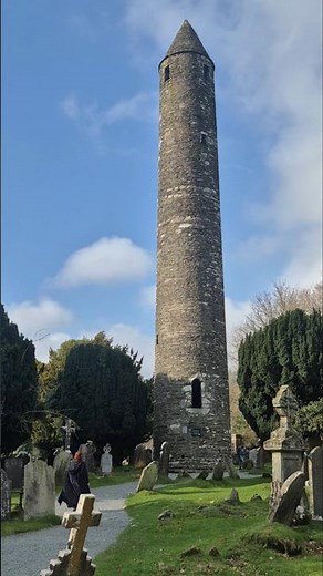 Glendalough Monastery — 6th Century.#ireland #history