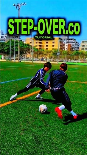 Step Over Skills Football #soccer #foryou #skills.