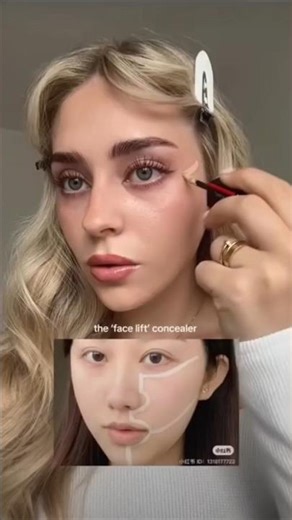 Full face concealer hack #shorts #concealer #concealerhacks #makeup