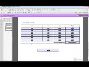 Acrobat XI Tutorial Adding Calculations to a Form