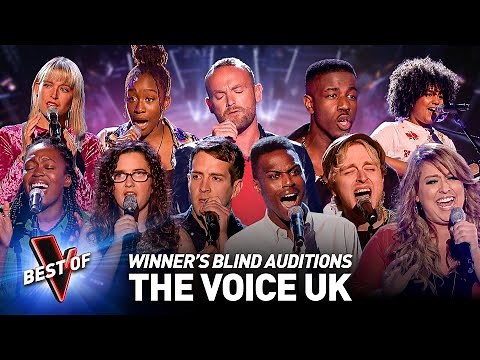 Blind Auditions of every WINNER of The Voice UK 🇬🇧 🏆