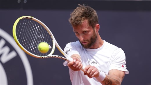 Masters 1000 de Rome: Moutet cède après un gros combat face au 5e mondial