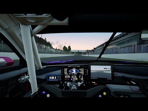 ACC Spa-Francorchamps Ford Mustang GT3 (Dry) Track Guide (Hotlap + Telemetry)