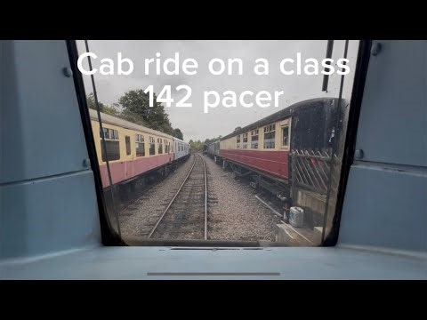 A drivers eyeview on a class 142 pacer at the rushden, higham and wellingborough railway. 14/09/25