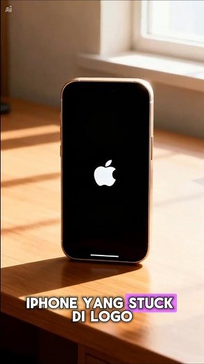 iphone stuck logo apple #servishp #caraservishp
