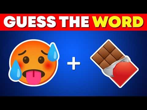 Guess The WORD By Emojis? 🤔 Emoji Quiz Challenge 2026