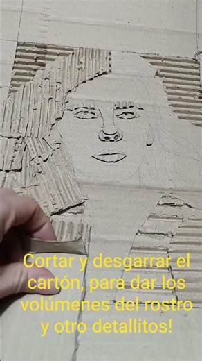 Parte séptima: Dar volumen al retrato para que se forme el relieve #arte
