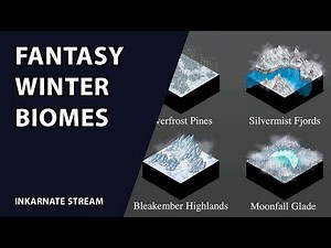 Fantasy Winter Biomes | Inkarnate Stream