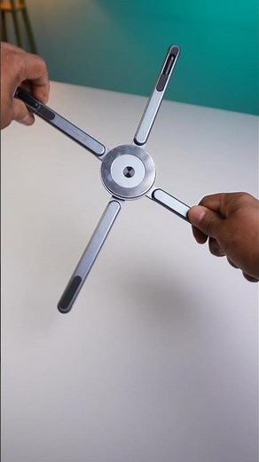 Portable Foldable Magnetic Stand for Phone, Tablet & Laptop