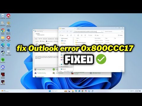 (FIXED) Outlook error 0x800CCC17 in Windows 10/11