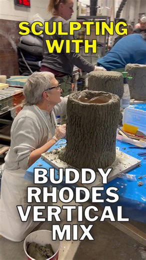 Sculpting with Buddy Rhodes Vertical Mix Concrete