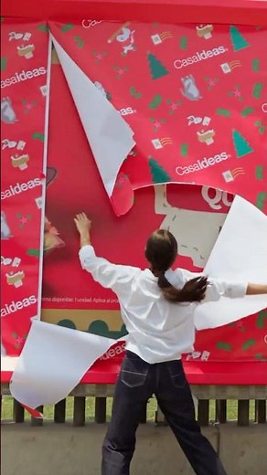 Transformamos vallas en regalos de Navidad 🎁✨ | Casaideas