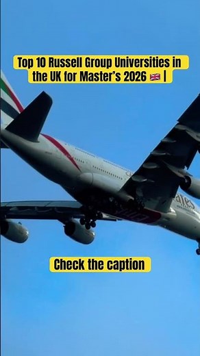 Top 10 Russell Group Universities in the UK for Master’s 2026 🇬🇧 | Best UK Universities