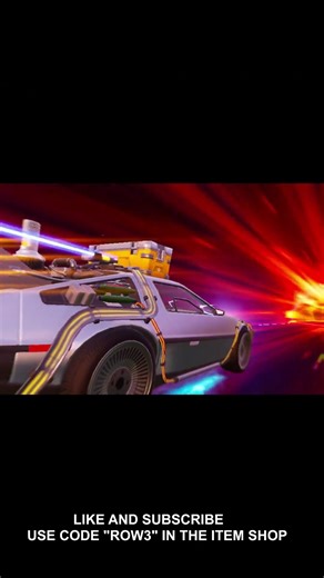The NEW DeLorean Car Animation #fortnite#fortniteclips #shortsfeed #shorts #like #subscribe #short