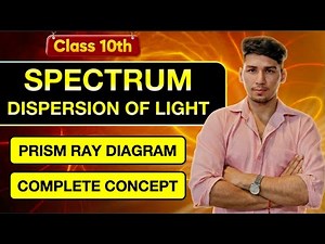Class 10 Physics | Spectrum & Dispersion of Light | Prism Explained In Depth NCERT Guide | ICSE