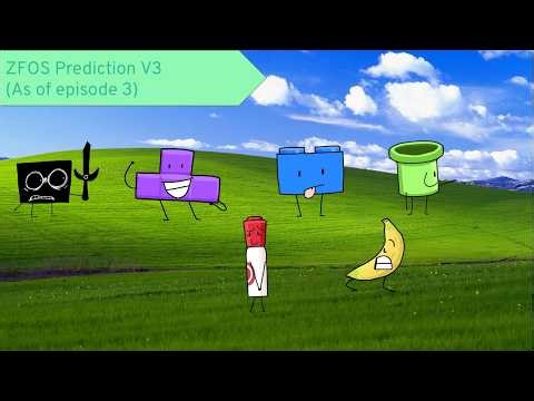 Zenith's First Object Show Prediction V3 (As of episode 3)