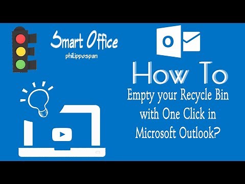 How To Empty Your Recycle Bin With One Click in Microsoft Outlook?