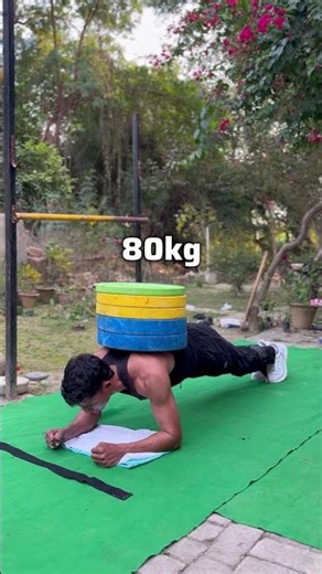 Weighted Plank | Core Strength Test