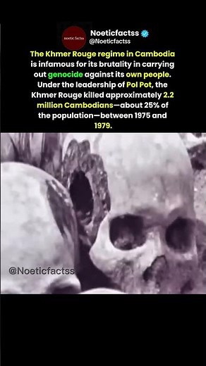 The Khmer Rouge regime in Cambodia is remembered