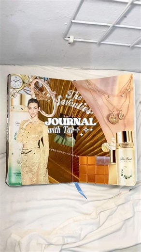 #journalwithTar | magazine collage warna gold🏆