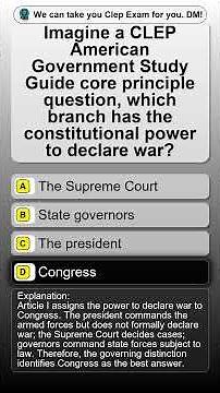 CLEP American Government Study Guide #exampreparation #clepexam