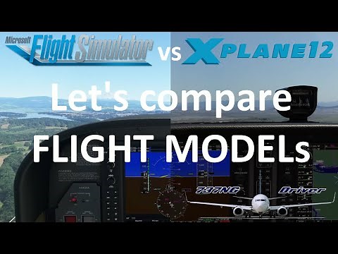 X-Plane12 or MSFS? Let's compare the FLIGHT MODELS directly| Real Airline Pilot