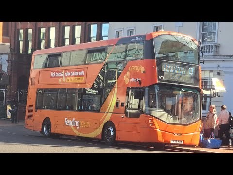 LOVELY! | 903 SK66 HRW Reading Buses Wright Streetdeck | Route 13: Reading Station