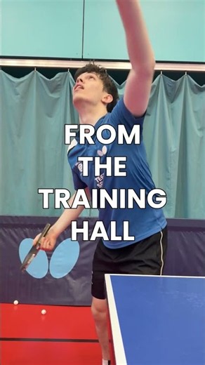 Master the table tennis backspin serve! | From the Training Hall
